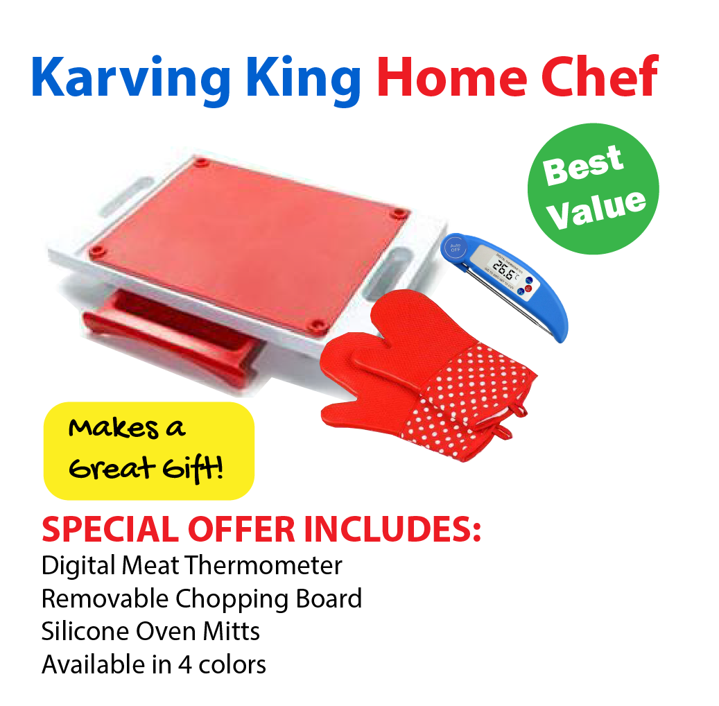 Dripless Cutting Board 2 In 1 System With Digital Meat Thermometer And –  karvingking