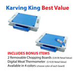 Set of 2 Karving King XL Meal Prep Systems With a Digital Meat Thermometer thumbnail 26