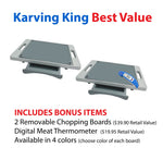 Set of 2 Karving King XL Meal Prep Systems With a Digital Meat Thermometer thumbnail 36