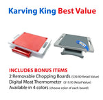 Set of 2 Karving King XL Meal Prep Systems With a Digital Meat Thermometer thumbnail 29