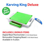 Karving King XL Deluxe Meal Prep System With Digital Meat Thermometer
