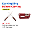 Deluxe Carving Set and Knife Sharpener