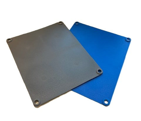 Set of 2 Supplemental Cutting Boards - Grey, Blue