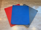Set of 3 Karving King XL Supplemental Cutting Boards - Grey, Blue, Red