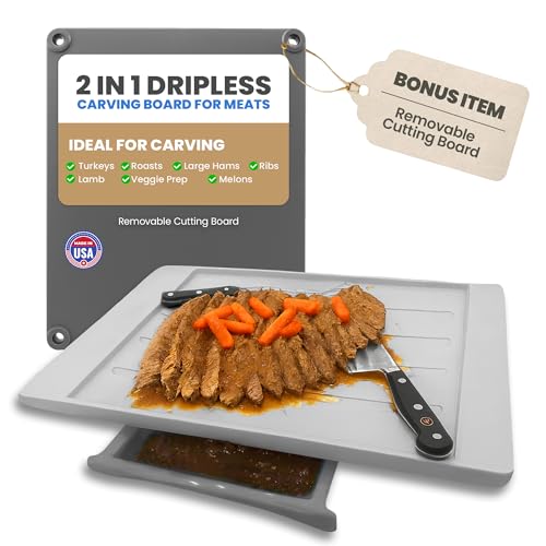 Karving King Plus - Meal Prep System With Removable Cutting Board