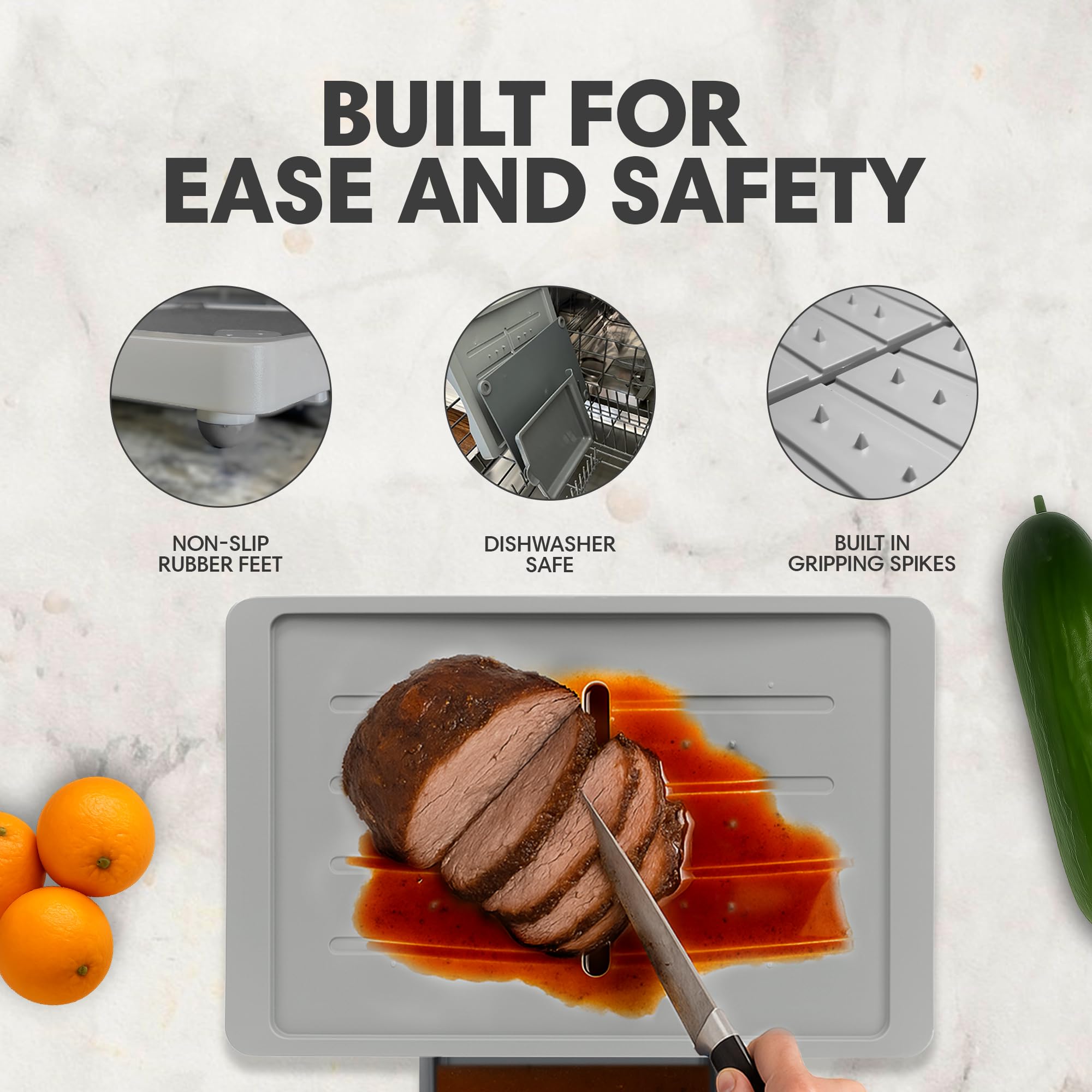 Karving King Plus - Meal Prep System With Removable Cutting Board