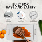 Set of 2 Karving King XL Meal Prep Systems With a Digital Meat Thermometer