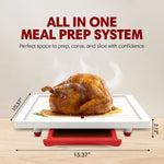 Set of 2 Karving King Plus - Meal Prep Systems With Removable Cutting Board thumbnail 3