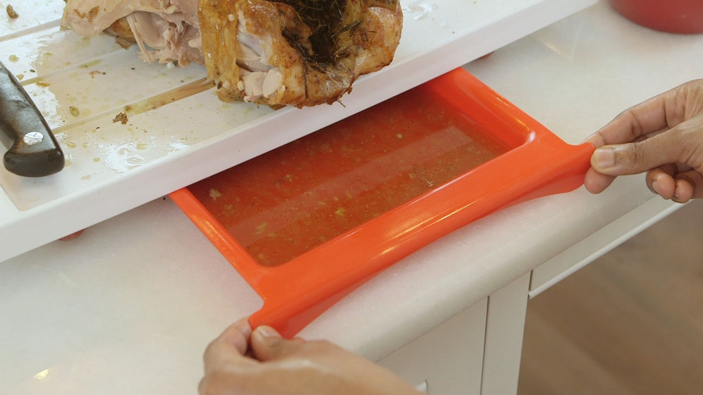 Set of 2 Karving King XL Meal Prep Systems With a Digital Meat Thermometer