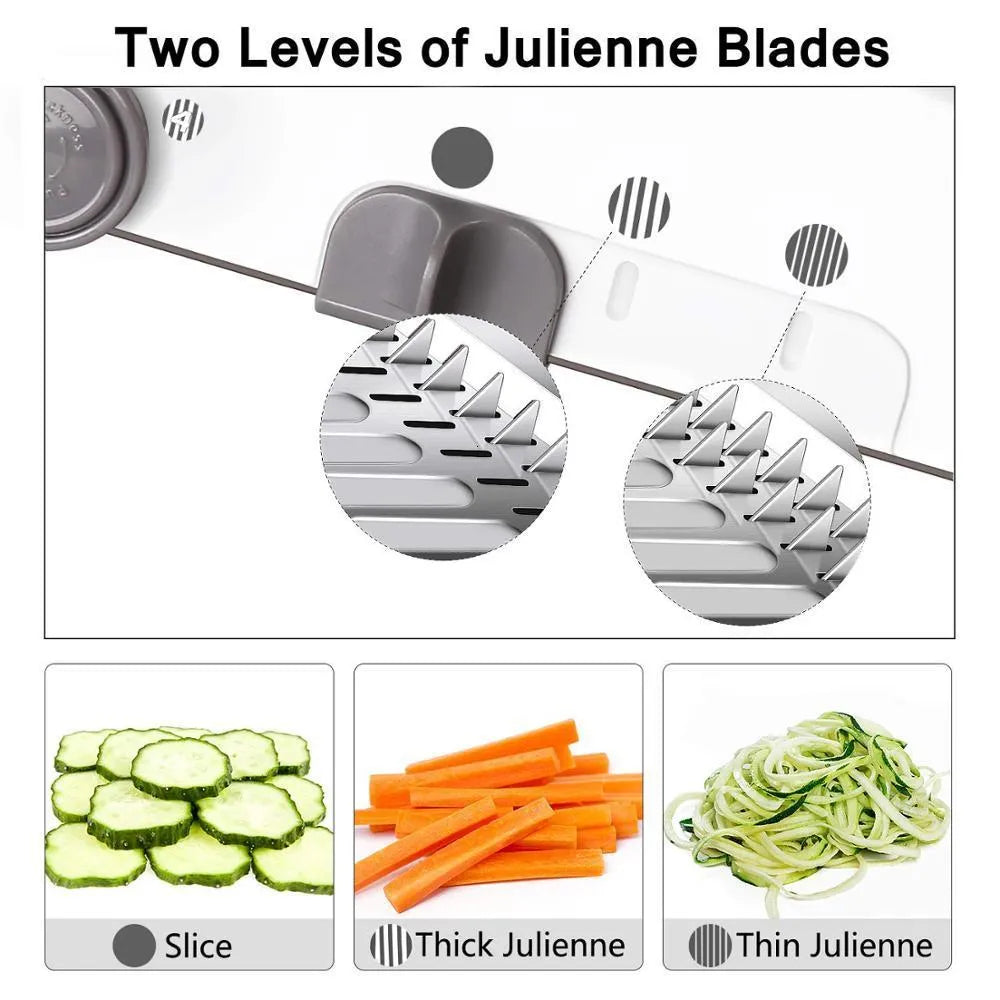 Adjustable All-In-One Mandolin Slicer