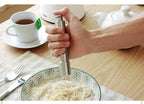 Set of Two Stainless Steel Salt and Pepper Grinders